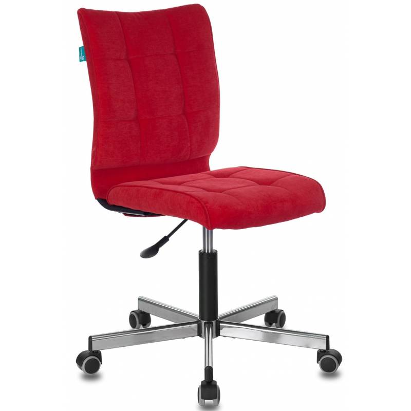 Кресло Бюрократ CH-330M/VELV88 красный Velvet 88 крестовина металл главное фото