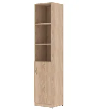 Шкаф колонка комбинированая SR-5U.2(R) Дуб Сонома светлый 386х375х1815