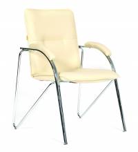 Офисное кресло Chairman 850 экокожа Terra 101 бежевый (собр.)