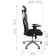 Кресло руководителя Chairman 769 Россия TW-11 черный N. Фото товара с разных ракурсов.